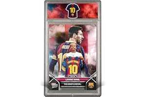 MINTKEEPER Topps Now - Cromo Calcio - Design speciale protetto con Slab - Edizione limitata (Messi & Yamal)