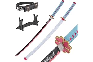 57 SPECIAL REPLICAS Bambou Anime Katana Cosplay Épée, Katana Inspiré Demon Slayer Épée 105 cm 41 Pouces Hashira Piliers Protagoniste Katana, Une Variété de Styles