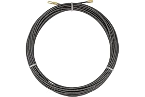 REV Ritter - Cavo Elettrico a Spirale, in Acciaio, 10 m