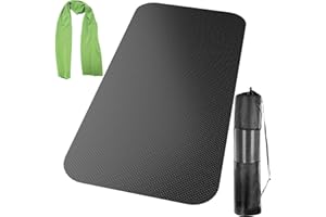 TONINT Exercise Equipment Mat - Treadmill Mat, Exercise Bike Mat, Fitness Mat, Elliptical Mat, Jump Rope Mat, Yoga Mat, Gym Mat Use on Hardwood Floors Protection…