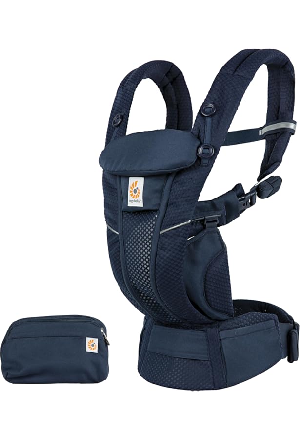 【美品・国内正規】ergobaby OMNI BREEZE ONYX BLACK Ergobaby Omni Breeze Carrier - Onyx Black – Baby Care Nursery