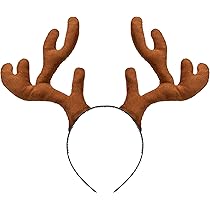 2 Cerchietti Corna Di Renna - Accessorio Natalizio Per Donne E Bambine - Foto 5