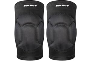 EULANT Ochraniacze na kolana, elastyczne ochraniacze na kolana (1 para), ochraniacze na kolana do siatkówki, koszykówki, piłki ręcznej, piłki nożnej, kolarstwa górskiego, sportów walki, tańca