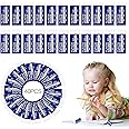 Acxilexy 40 Pcs White Soft Eraser set, Durable Pencil Rubber Erasers, Soft 2B Erasers, White Erasers for Kids and Adults, Pencil Rubber Erasers Universal Use in School, Office, Drawing, Sketching (40)