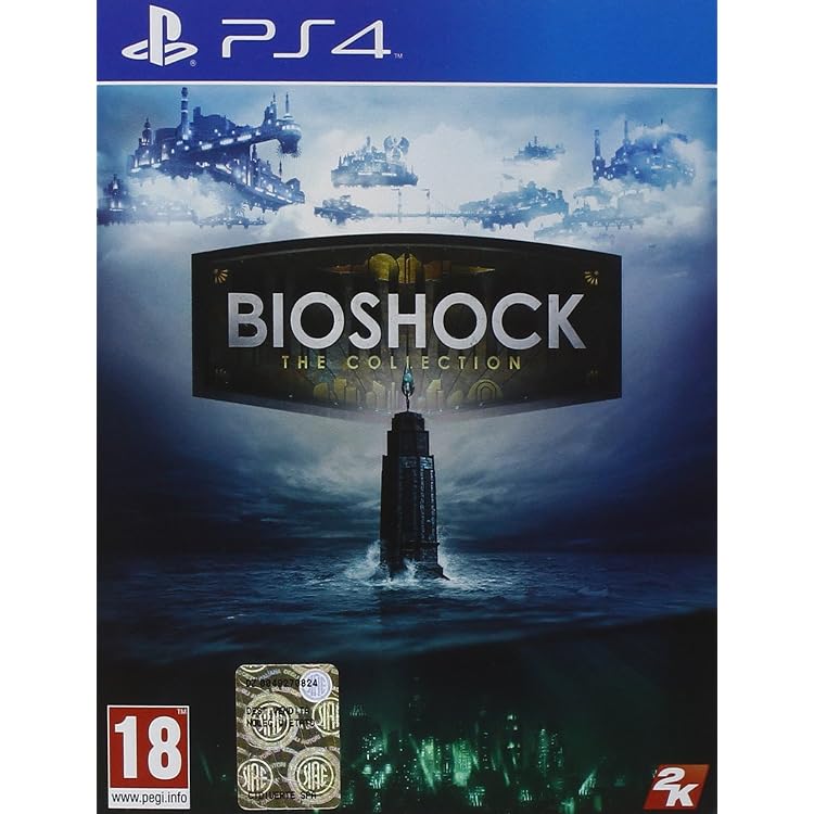 BIOSHOCK - THE COLLECTION PS4 - Neuf Sous Blister - Version UK Multilingue (FR/EN/DE/ES/IT)