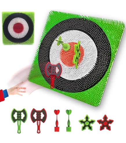 UPKOCH Klettball Wurfspiel - Zielscheibe Für Drinnen & Draußen