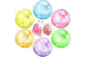 GYTERA 2 Pcs Stress Balls for Kids and Adults Fidget Toys, Squeeze Balls Sensory Toys - Squishy Toys Stress Toys for ADHD, Autism - Stress Relief Toy for Kids party bag fillers(Color Random)