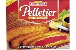 Pelletier Pains grillés au froment - La boîte de 500g
