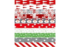 TUPARKA 300pcs Festive Paper Chains Merry Christmas Craft Paper Chains for Christmas and Festive Party Decorations