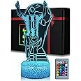 ARERG Argentina Soccer Player #10 3D Illsuion Lamp for Boys,16 Colors Changing Dimmable with Remote Soccer Room Decor, Creative Gifts for Soccer Fans Kids Teens Men Birthday Christmas