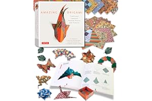 Amazing Origami Kit: Traditional Japanese Folding Papers and Projects (No): Traditional Japanese Folding Papers and Projects [144 Origami Papers with Book, 17 Projects]
