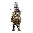 African Tribal Doll Shona Sculpture in Papier Machee 30 cm Fair Trade African Art Spirit Doll