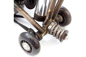 LONDON CRAFTWORK Roues Easy Wheels pour Brompton Noir 64 mm