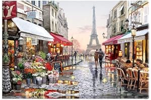 YOO SADA Peinture par Numero Adulte DIY Peinture à l'huile par numéros, Peinte à la Main Peinture