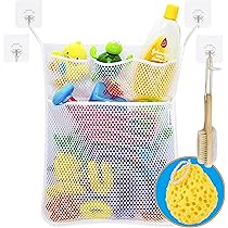 OMZGXGOD Badkamerorganizer voor badspeelgoed, opslag OMZGXGOD Badkamerorganizer voor badspeelgoed, opslag