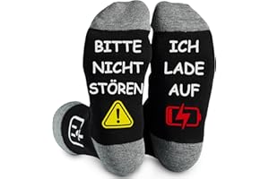 HUEGLO Lustige Geschenke für Männer Herren Vater Damen Weihnachten Witzige Lustige Socken Geburtstagsgeschenk Ideen Frauen Geschenke Funny Socks Vatertag Männertag