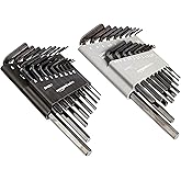 amazon basics 36-Piece Allen Wrench/Hex Key Set - Inch/SAE and Metric