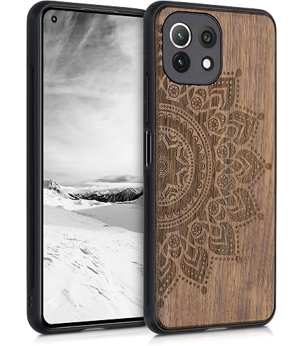 LOCLOUD Handyhülle Für Xiaomi Mi 11 Lite – Mit Schiebe-Kameraabdeckung & Ringständer, Stoßfest