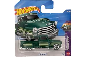 Hot Wheels – La Troca – Layin' låg 5/5 – kortkort – JJJ90 – grön – mattel 2026 (137/250) – anpassad pickup – fantasimodell
