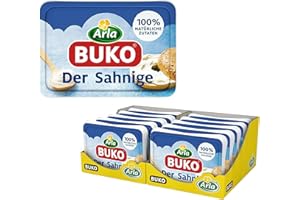 Arla Buko Der Sahnige Frischkäse | 10x 200g | 100% natürliche Zutaten | Ohne Konservierungsstoffe, Verdickungsmittel und Geschmacksverstärker