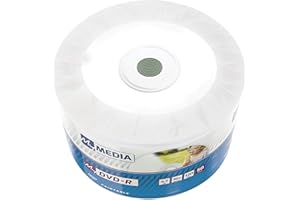 MyMedia DVD‑R 16x 4.7GB, 50er Pack Spindel, DVD Rohlinge bedruckbar, 16-fache Brenngeschwindigkeit & Lange Lebensdauer, DVD-R Printable, DVD Leer, Leere DVD, Rohlinge DVD