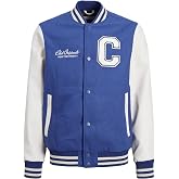JACK & JONES JORCOLLEGE WOOL BLEND BOMBER JACKET JNR Mont Ceket Erkek &Ccedil;ocuk
