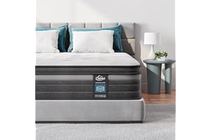 TeQsli Gel Individually Pocket Sprung King Mattress 5FT with Soft Fabric, 10 Inch Hybrid Mattress King for Pressure & Back Pain Relief, Medium Firm Mattresses in a Box-150x200x25cm