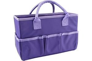 XGOPTS Gardening Tote Bag, Multi-Pocket Durable Garden Tool Bag Gardening Tool Storage Bag Compact Tool Storage Tote Gardening Tool Equipment Bag for Indoor and Garden