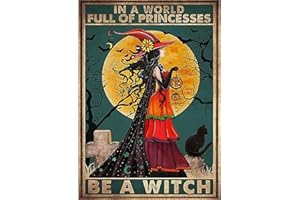 AIRDEA Sorcière Diamond Painting pour Adultes Enfants,5D DIY Diamant Painting Kit Complet,Diamond Painting Lune Point de Croix Diamant Peinture, Halloween Diamond Painting Kits pour Maison 30x40cm