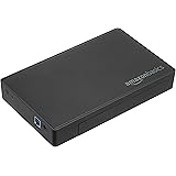 Amazon Basics – SATA-Festplattengehäuse, 2,5 Zoll (6,35 cm), USB 3.0, 5 Stück