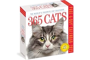 WORKMAN PUBLISHING 365 Cats Page-A-Day Calendar 2023: The World's Favorite Cat Calendar