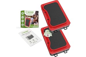 ISOTRONIC Mouse and rat deterrent flash with LED light function, battery operated or for 12V, ultrasonic for home, car, garage and attic, 2 pieces