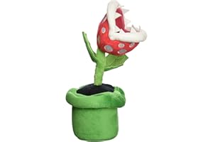 Sanei Produit sous Licence Officielle Super Mario en Peluche 22,9 cm Piranha Plante