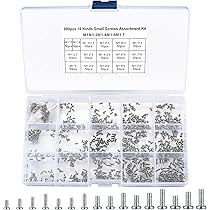 140 Stück Sechskantmuttern Set – M1 Bis M3, Edelstahl 304, Für Industrie & Heimwerker