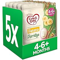 Months Cow Gate Banana Porridge 125 Gram Baby Rice