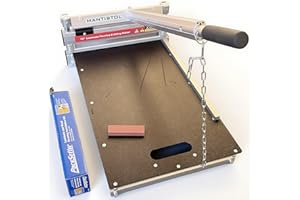 MantisTol Cortador de suelos laminados y revestimiento MC-330 de 330 mm con kit de instalación de regalo, para madera de ingeniería y más. ¡Es el mejor de su tipo!
