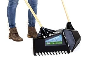 Clear N Collect Multi-Purpose Garden Leaf Rake Grabber/Collector, Gardening Leaf Collector For Collecting Leaves Easily And Without Back Pain