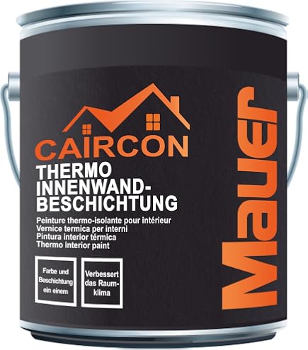 Goldmeister Colors Insulating Paint – White, Matt, Mold & Nicotine Barrier, Indoor/Outdoor