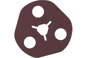 Norton Lot de 3 Disques fibre Avos corindon Diamètre 115 Grain 80