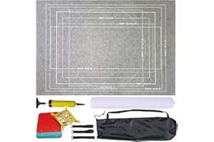 Celawork Puzzle Mat for Puzzles, Jigsaw Rolls, with up to 1500, 2000, 3000 Puzzle Pieces, Puzzle Pad, Puzzle Mat, Practical Accessories for Storage of Puzzles(Gray,for 2000 Pieces)