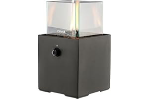 ‎CLIFTON OUTDOORFIRES Clifton Table Fireplace Gas Table Square & Round Outdoor (Table Square Grey)