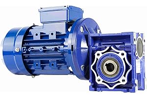 ALREN Getriebemotor Dreiphasiger, 220 V/400 V, 0,75 PS, 0,55 kW (368 U/min)