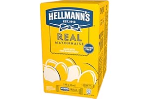 Hellmann's Real Mayonnaise Sachets, 198 x 10ml
