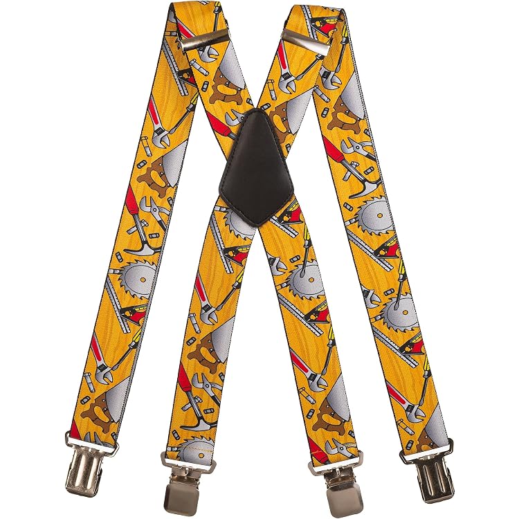 Hosenträger Für Herren – Breites Design, Leopard Muster, Für Partys & Kostüme