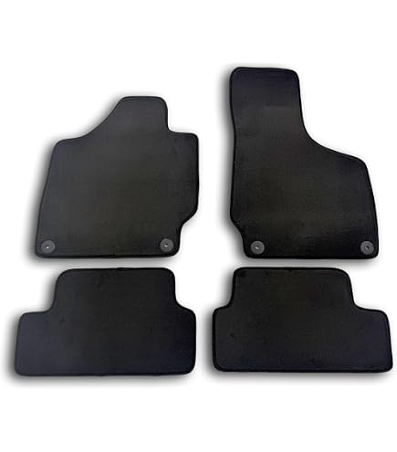 Tappeti Auto Velluto J&J Automotive Per Kodiaq (dal 2016) – Set 4 Pezzi Antiscivolo – Su Misura - 3
