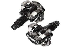 Shimano PDM520 Clipless SPD Bicycle Cycling Pedals Black 'with Cleats'
