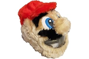 FunnyRiders Housse Casque Moto Amusante - Couvre-Casque Intégral Amusant & Mignon - Accessoires Moto, Protection Contre Poussière, Rayures - Fait à la Main en Pologne - Taille Universelle