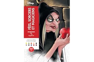 Coloriages Mystères Disney - Fées, sorciers et magiciens
