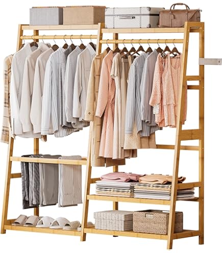 ANTBOX Draagbare kast organizer kledingkast kast opslag organizer planken, opvouwbare kleding opslag met magnetische deur en eenvoudige montage 10 kubussen