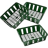 Connex Blumenzwiebel-Pflanzschale 24 x 21 cm - 3 Stück im praktischen Set - Zum Einpflanzen & Aufbewahren von Zwiebelpflanzen